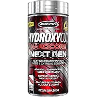 Muscletech Hydroxycut Hardcore Next Gen 100 Cap Fat Burner