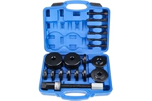 BOOMSTART 19tlg Universal Radlager Abzieher Werkzeug Satz Radlagerwerkzeug Montage Demontage für Opel VW Audi BMW