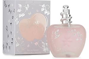 JEANNE ARTHES - Eau de Parfum Femme Amore Mio - Floral & frais - Fève de Tonka, Musc Blanc - Fabriqué en France À Grasse- Cadeau femme - Flacon Vaporisateur 100 ml