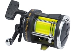 SILSTAR FIGHTER PRO Trolling Multiplier Reel (20 to 30lbs class) For Marine Sea and Boat Fishing Reel - Suitable for Braid and Mono Lines
