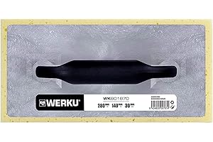 Werku WK601870, Talocha Rectangular, Medidas Base 280 x 140 mm, Base Acolchado Esponja 30 mm