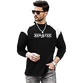 Richscot Mens Printed Round Neck Full Hand Tshirt