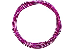 cyclingcolors Guaina cavo bici teflon 5mm filo freno cambio bicicletta mtb corsa strada, rosa laser, 3m