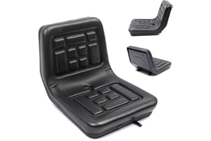 RIBASUBB Schleppersitz Traktorsitz Staplersitz Minibagger Sitzschale Schleppersitz Sitz Minibagger Aufsitzmäher Gabelstapler Staplersitz 35x36x30 cm