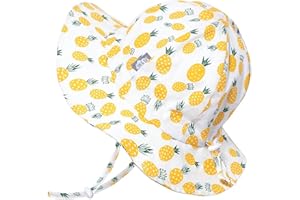 Jan & Jul Chapeau de Soleil en Coton 100% pour Les Tout-Petits