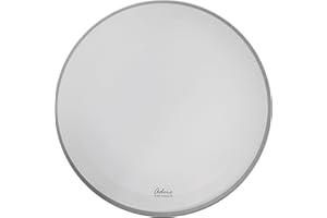 BD Adoro SP-Classic Coated Drum Head 16 Inch Brushed White for Bass Drum with Integrated Muffler