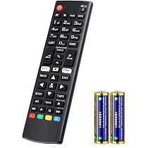Replacement Remote Control for LG-Smart-TV, Universal for All LG Original LED LCD TV HDTV 3D 4K Smart TVs (for LG