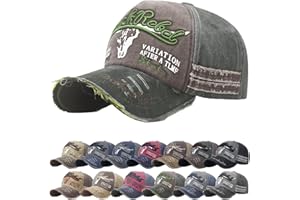 YKDLLF Casquettes de Baseball pour Homme et Femme 100% Coton Casquette de Baseball de Sport décontractée Unie Style réglable Unisexe avec Logo et Inscription