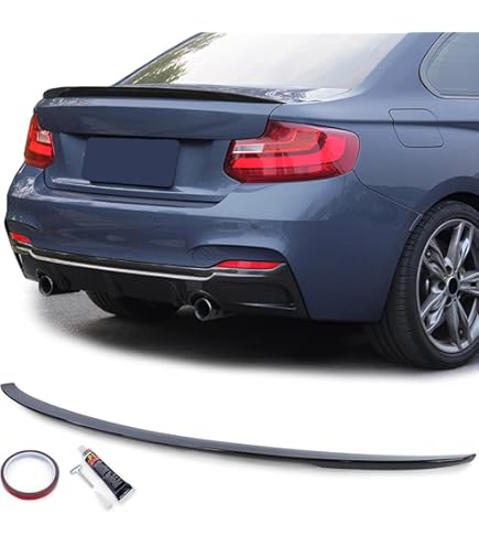 MpTuned BMW 2er Heckspoiler - Glänzend Schwarz Für F22/F23 2014-2021