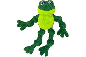 KONG Knots Grenouille avec squelette de corde intérieure