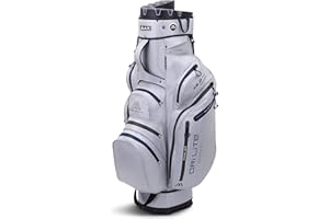 Big Max Dri Lite Silencio 2 Cartbag - Bolsa impermeable para palos de golf, color plateado