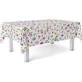 ECOMMERC3 Oilcloth Tablecloth Stain Resistant Rectangular Table 140 x 140 | To keep the table always assembled, waterproof, n