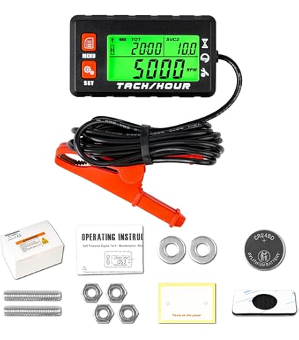 Contagiri Malossi 5817540B Rapid Sense System - Misuratore RPM, Temperatura E Ore Motore - Foto 3