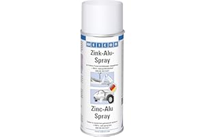 WEICON Zinc-Alu-Spray 400 ml | Do naprawy uszkodzonych powłok cynkowych