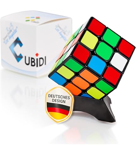 QI YI TOYS Speed Cube 3x3x3 Dernière Génération, Rapide, Lisse, Durable, Pour Adultes Et Enfants – Cube Magique De Compétition