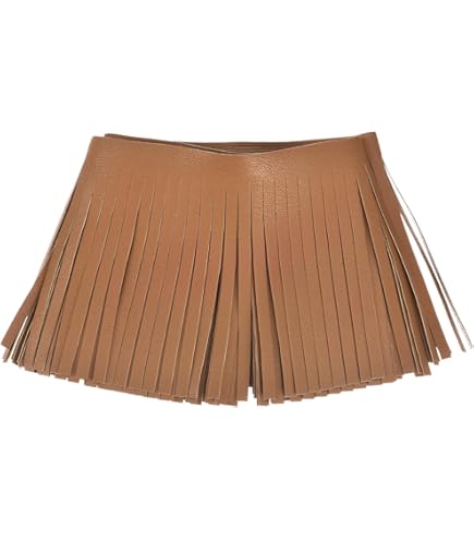 QUARKZMAN 2 Yards 4 Pouce PU Cuir Frange Réduire Double Côté Cuir Couture Pampille Frange Pour DIY Couture Robe Artisanat Jupe Décoration, Blanc