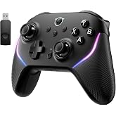 NYXI Master P1 2.4 G kablosuz bilgisayar kontrol cihazı, 1000 Hz polling hızı, Hall efekti Joystick, Hall &amp; Micro Changable T
