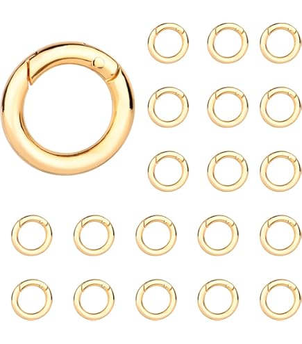 Chaînes Rallonge Sac à Main - Lot De 4, Or, Aluminium, 20 à 30.5 Cm, Avec Fermoirs