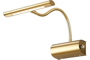 ‎TRIO LEUCHTEN Trio Leuchten LED Wandleuchte Curtis 279770108, Metall Messing matt, 1x 4 Watt, Flexarm, Dimmer