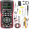 BSIDE Handheld Digital Oscilloscope Rechargeable Oscilloscope DIY Kit with 10Mhz Bandwidth 9999 Counts Waveform Generator Colour Display Multi Function Tester Electrical for Automotive Electronics
