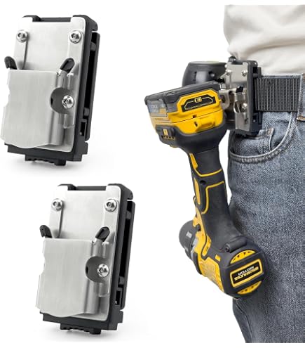 Produktbild von DeWALT Gürtelhaken-Set N169778 – 2 Stück, Passend Für 20V-Max-Akkubohrer DCD980, DCD985 U.v.m.