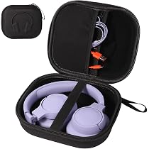 Kopfhörer Tasche Over Ear Kompatibel mit JBL LIVE 770NC/670NC oder JBL Tune 510BT/520BT/570BT/720BT/710BT/670NC/770NC/760NC Headset Hartschalen Aufbewahrung Case Ohrhörer Schutztasche Case Elektronik & Foto