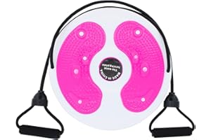 ShawFly Twist Waist Disc Board Waist Slimming Fitness Multi-functional Massage Foot Sole Home Fitness Equipment (Red)