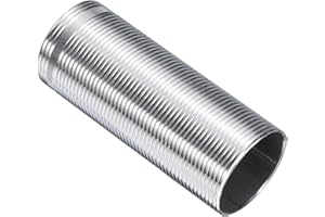 QUARKZMAN Tubo Filettato in Acciaio Inossidabile con Gambo di Estensione per Montaggio Su Rubinetto da 3 "Allunga Il Gambo di Montaggio Allunga Il Piede Alto Fisso 1pz