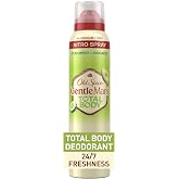 Old Spice Cucumber + Avocado Al&uuml;minyumsuz T&uuml;m V&uuml;cut Sprey Deodorant 99Gr