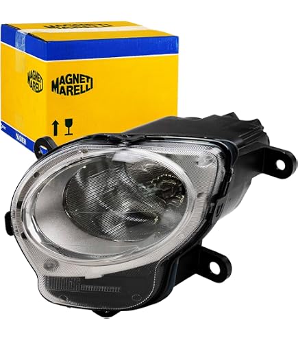 Projecteur Principal Magneti Marelli 712431701129 - Compatible Peugeot 307 Halogène H1/H7 Circulation à Droite
