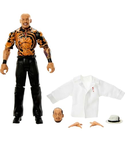WWE Actiefiguren | WWE Elite Riddle Figuur met Accessoires | Cadeaus voor verzamelaars​​​, HKN74