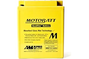 Motobatt Battery MBTX14AU