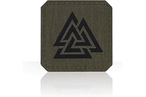 M-Tac Patch Valcnut Laser Cut, Ranger Green/Black