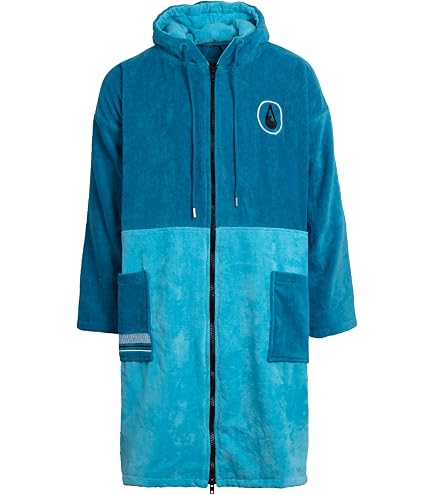 WAVE HAWAII Poncho de Bain pour Homme et Femme - Taille L/XL - 170-200