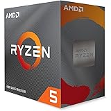 AMD Ryzen 5 4500 avec Ventilateur Wraith Stealth - (Socket AM4/6 Cœurs -12 Threads/Frequence Min 3,6GHZ- Frequence Boost 4,1G