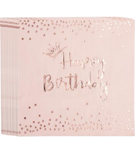 Kleine prinses servetten (20x) - Suus Kinderfeestjes