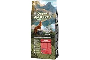 Arquivet Original - 20 kg - Karma dla dorosłych psów - Wieprzowina iberyjska i ryż - Jedzenie - Zdrowa sucha karma - Karmienie dla psów