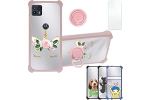 Aroepurt Funda para Motorola G50 5g Funda Compatible con Motorola G50 5g Case Carcasa [con 9H Dureza HD Protector Pantalla] PC + Silicona Soporte DYF-HJS