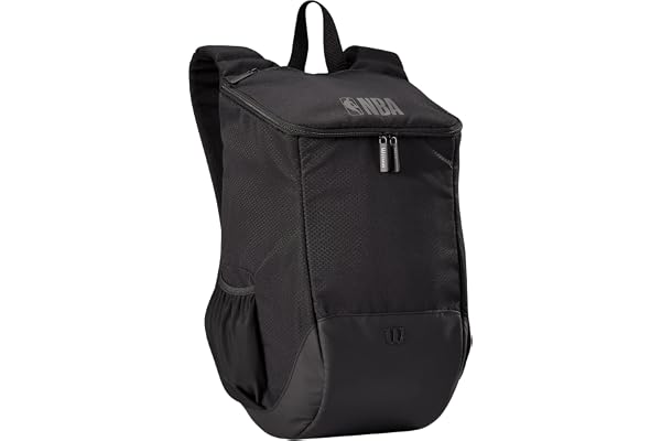 Wilson Sac de Ballon de Basket, NBA DRV Basketball Bag, Nylon, Bleu