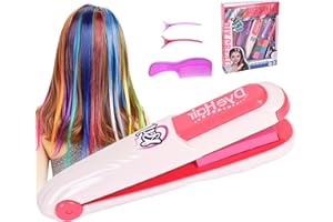 Adventskalender Füllung Kinder, SYAKZK Spielzeug Haarfärbestift, Kinder, Geschenk Mädchen 4 5 6 7 8 9 Jahre, Mädchen Geschenke 7 Jahre, Bastelset Basteln