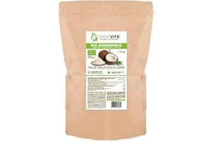 MEA VITA Meavita Meavita Harina de Coco Orgánica, 1 Paquete (1 x 1000 g)