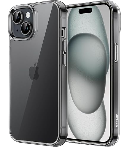 Melomon Doorzichtig Hoesje Voor IPhone 15 – Flexibel TPU Met Verstevigde Hoeken En Harde Achterkant!
