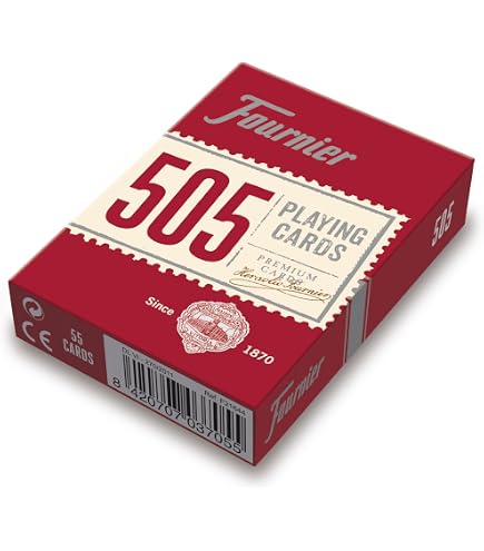 Modiano Tarjetas de Puente 2 Jumbo Index Rojo