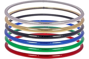 HOOPOMANIA Mini Hula Hoop metálico (Isolation Aro) Ø50cm