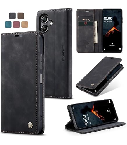 Custodia per telefono Xiaomi Redmi Note 12 5G/Poco X5, custodia protettiva magnetica in pelle PU