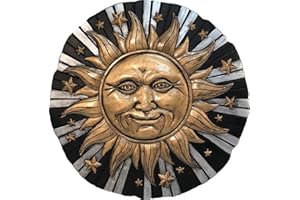 Spoontiques - Gartendeko - Sonnenfläche Trittstein - Dekostein für Garten