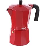 BRA Perfecta – Cafetera Italiana Inducción, Aluminio, capacidad 9 tazas,  color plata, 19x11x22 : Bra: Hogar y cocina