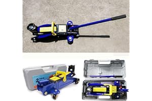 Feidak Hydraulic Trolley Floor Jack Heavy Duty 2 Ton Low Profile Trolley Jack Lifting Jack for Car Van Garage Tyre Repair Change Tire Emergency Tool