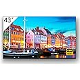 Sony FW-43BZ35J affichage de messages Panneau plat de signalisation numérique 109,2 cm (43") VA Wifi 560 cd/m² 4K Ultr