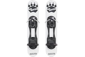 SNOWFEET Skiskates - Mini pattini da sci corti per neve | pattinaggio sci snowblade skiboards | pattini da neve | sci più brevi di sempre